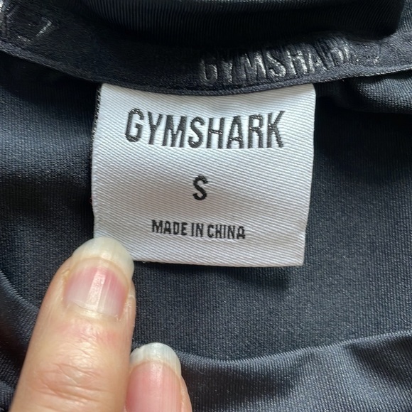 SzS Gymshark Black Performance Short Sleeve T-shirt EUC - Picture 6 of 6